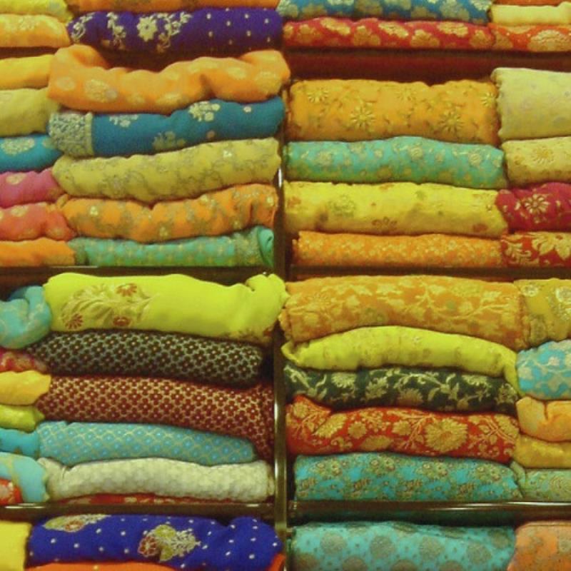 Folded clothing stack